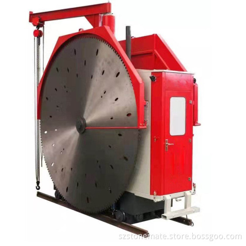 Sustainable Hard Stone Granite Slab Double Blade Cutting Machine